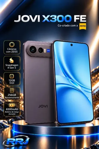 Jovi X300FE 12GB 256GB 6500mAh Nf+Garantia