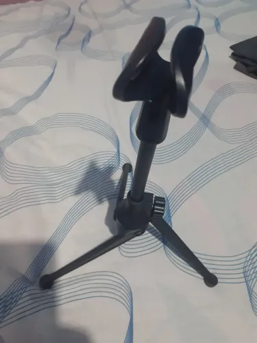 Pedestal microfone de mesa