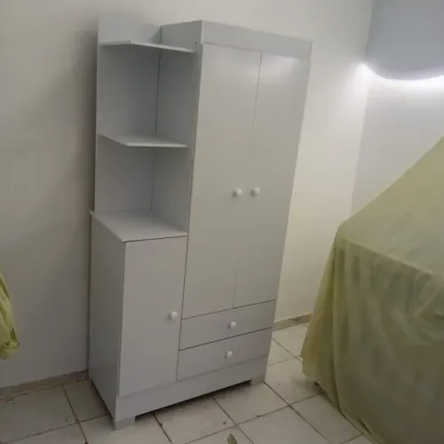 Roupeiro Infantil Magia 100% MDF: Espaço, Resistência e Beleza em um Só Produto