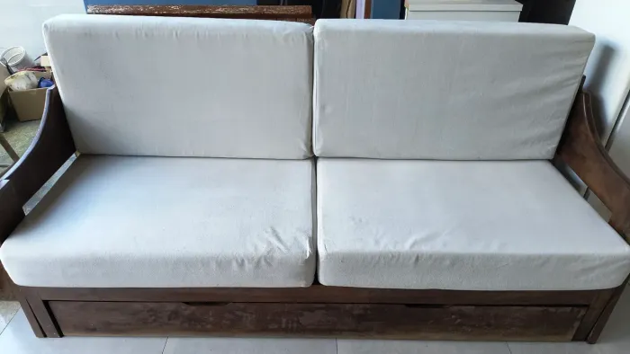 Tri - Cama em Madeira Macissa