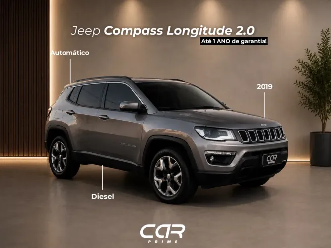Jeep Compass Longitude 2.0 4X4 Dies. 16V Aut. 2019
