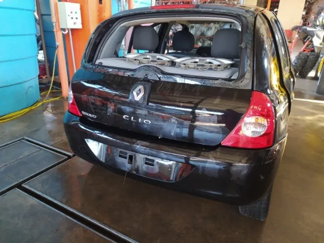 Peças usadas Renault Clio 2012 2012 1.0 16v flex 76cv câmbio manual