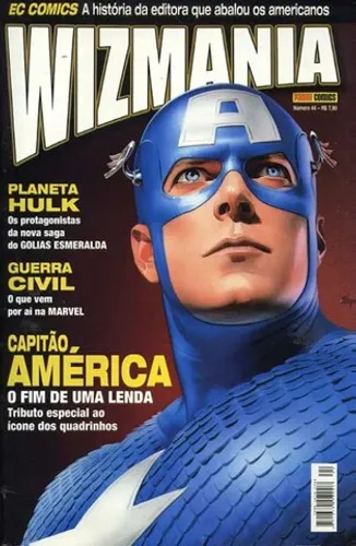 Wizard Brasil/ Wizmania Nº 44 - Reportagens E Quadrinhos