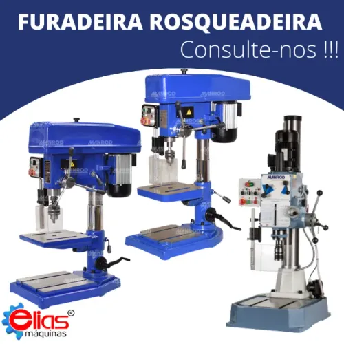Furadeira Rosqueadeira Manrod MR735/MR-726/MR-630