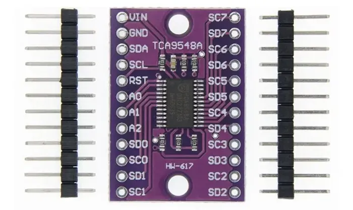 Multiplexador.8 Canais I2cPca9548a- 3,3/5v- Automação Robótica COD-AM561