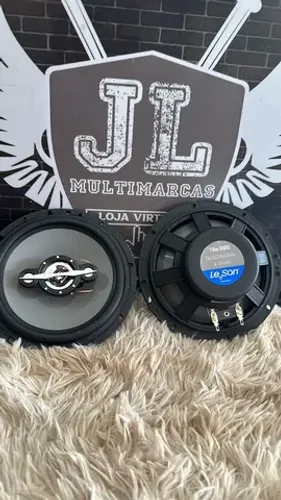 Alto Falante Leson 6 Polegadas 140W RMS Quadriaxial 4 Ohms Bobina Simples Par