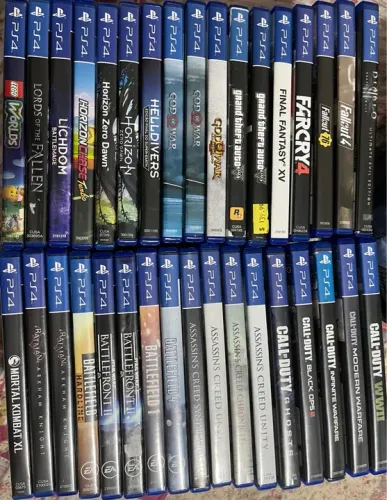 Jogos PS4 Usados (valores descrição)