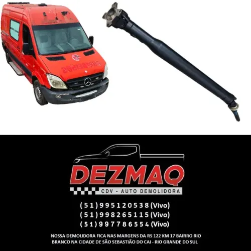 Eixo Cardan Mercedes Sprinter 415 2012/2019