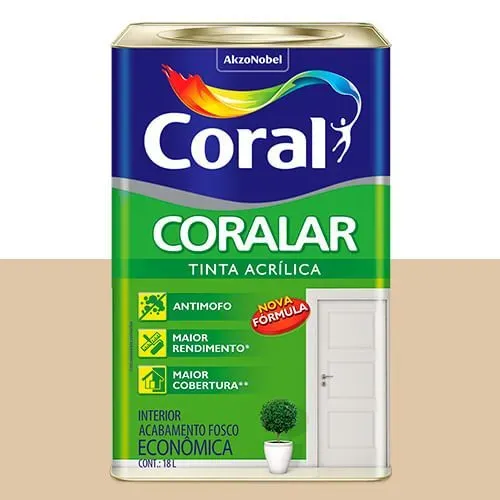 Tinta Coralar Areia - Coral 18L