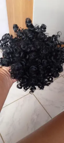 Puff orgânico preto 