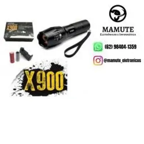Lanterna Tática Militar Led X900 Profissional