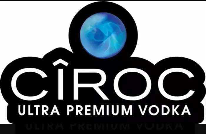 Linda luminária Ciroc Premium Vodka 
