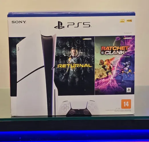PS5 Slim 1TB c/ LEITOR - Temos LOJA FÍSICA!!!