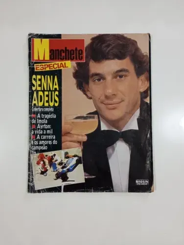 Revista Manchete Especial nº 2196 -ano 1994 e Pôster F1