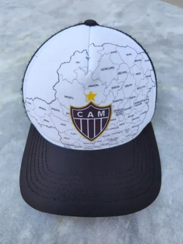 Boné Cam - Mapa do Brasil - Tamanho Único