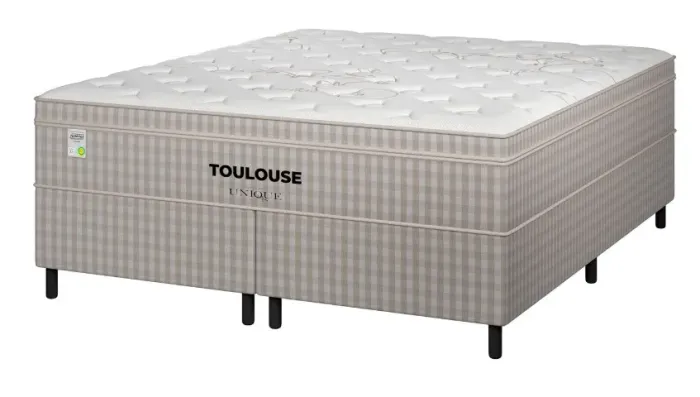 Colchão queen + base Danive