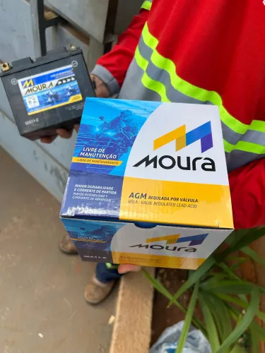 Bateria Para Motos em Geral ( Foto Ilustrativa )