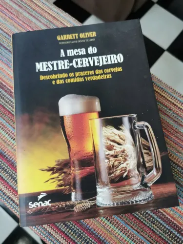 Livro "A Mesa do Mestre Cervejeiro"