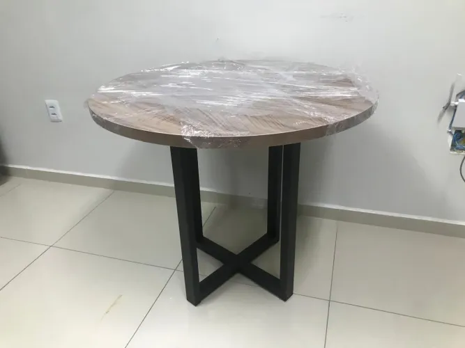 Mesa de Escritório Redonda reunião 