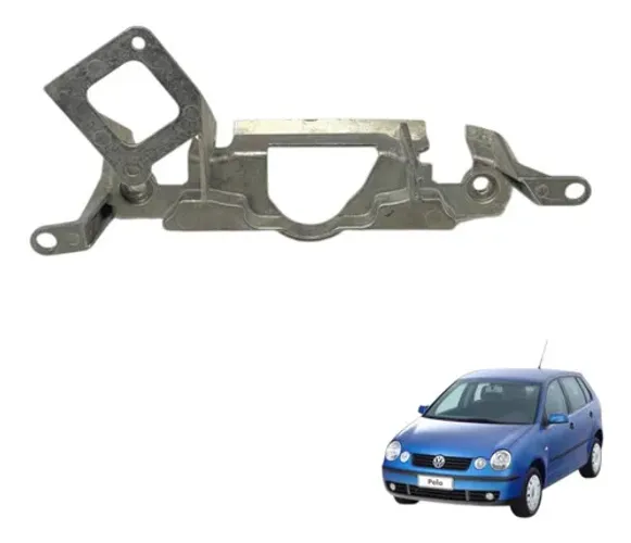 Suporte Macaneta Tampa Traseira Vw Polo 2002 2005