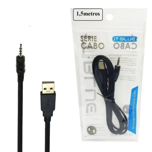Cabo P2 Usb Macho It-blue Le-1004