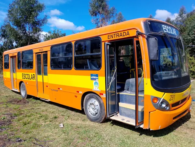Exelente onibus 2007 vw 6cilindros 50 bancos