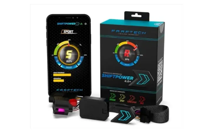 Módulo de Performance de Aceleração ShiftPower  Faaftech com App