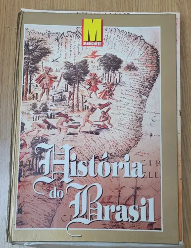 História Do Brasil, Manchete c/ 52 Fascículos 1997 .