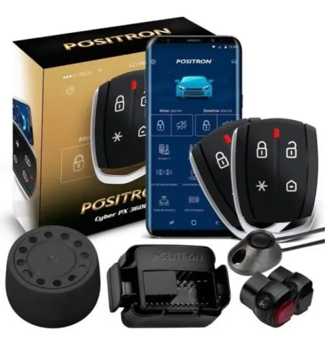 MENOR PREÇO: Alarme Pósitron Px.360.Bt Bloqueio Bluetooth Presença CONSULTAR VEÍCULO ##