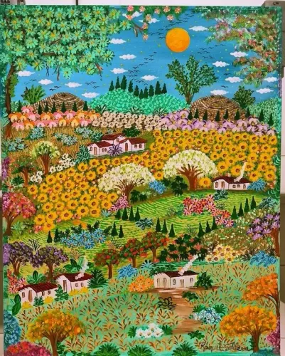 Raquel gallena tema paisagem medida 40x50 