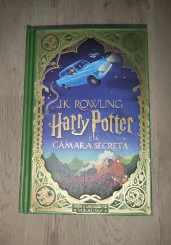 Harry Potter e a câmara secreta - livro ilustrado minalima