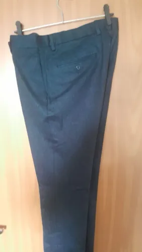 Calça social super skinny 
