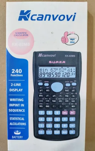 Calculadora Científica Kcanvovi KK-82MS