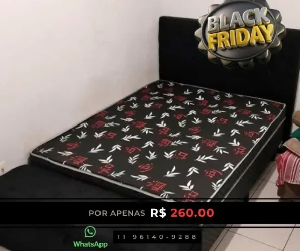 cama box casal (promoção)