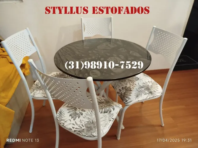 Mesa de Jantar 4 Cadeiras