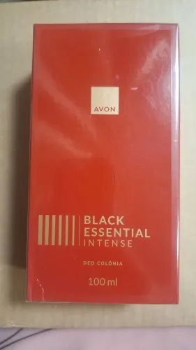 Perfume Avon Black Essential Intense Deo Colônia 100ml