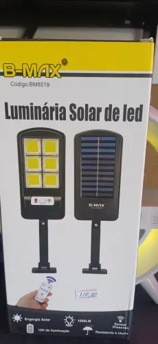Luminária Solar de LED B-MAX BM8519