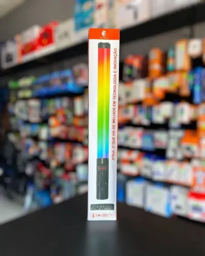 BASTÃO DE LED RGB PROFISSIONAL