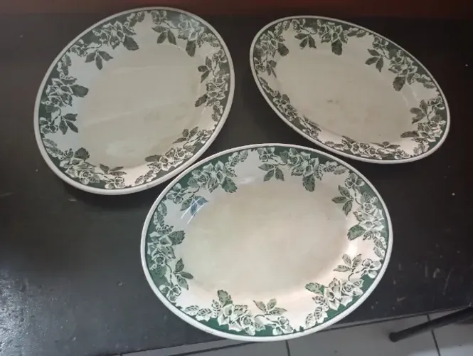 travessa antiga porcelana