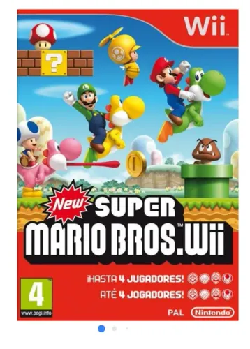 Jogo Super Mario Bros. Nintendo Wii Mídia Física