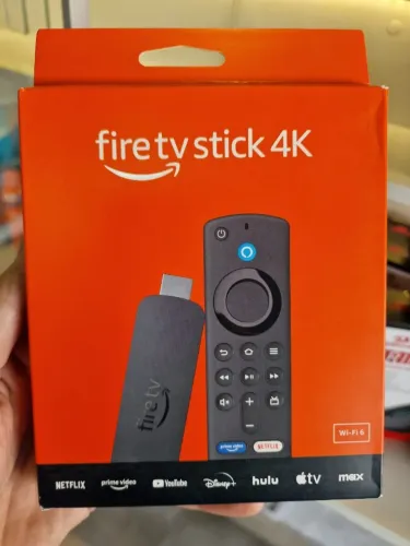 Fire stick 4k 2 gen wifi 6 Novo (Anápolis)