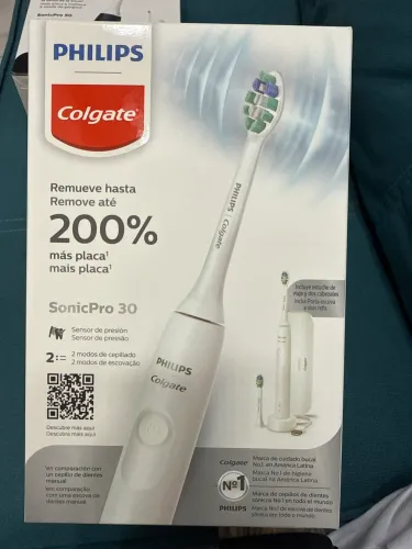 Escova De Dente Elétrica Philips Colgate Sonicpro 30