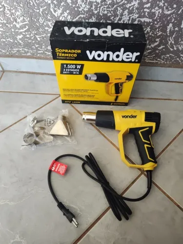 Soprador Térmico Ar Quente Profissional 1500w 500°c Vonder
