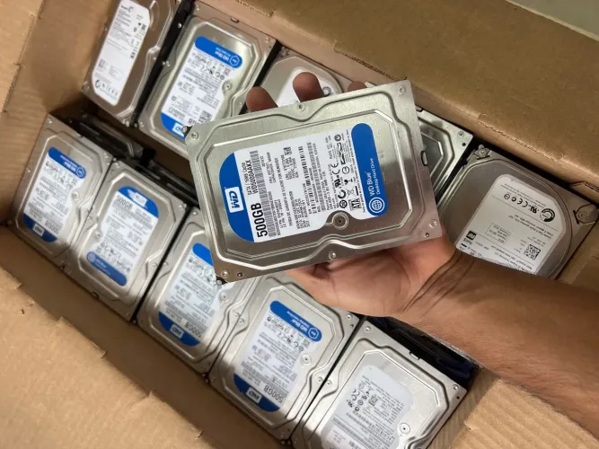 Lote de HDs 500GB - funcionando 