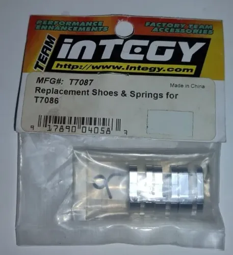 Conjunto de 3 sapatas e molas de reposição Integy para T7086. (Alta Peformace)
