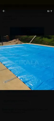 Capa Forte de Proteção para Piscina 6x3m  300 micras