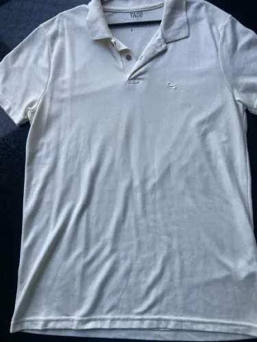Camisa Polo Taco Bege - Tamanho G