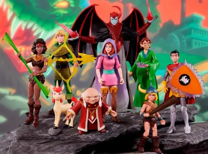 Coleção completa Dungeons & Dragons / Caverna do Dragão da Hasbro