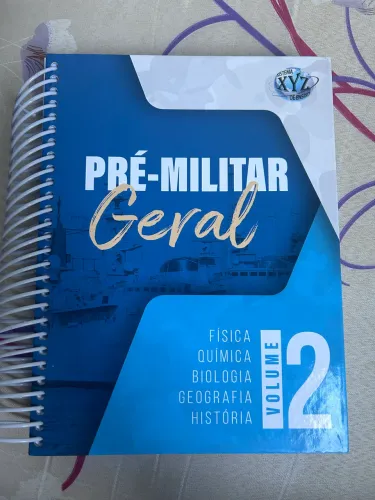 Livro pré-militar geral volume2 física química bio geo his sistema xyz de ensino 
