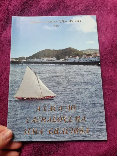 Livro A caça ao cachalote na ilha graciosa